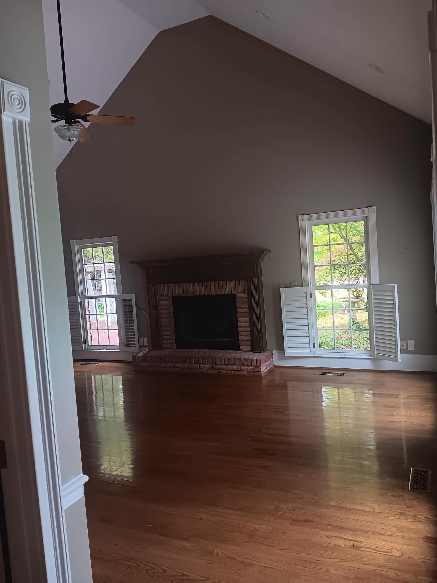 Spacious renovated living room