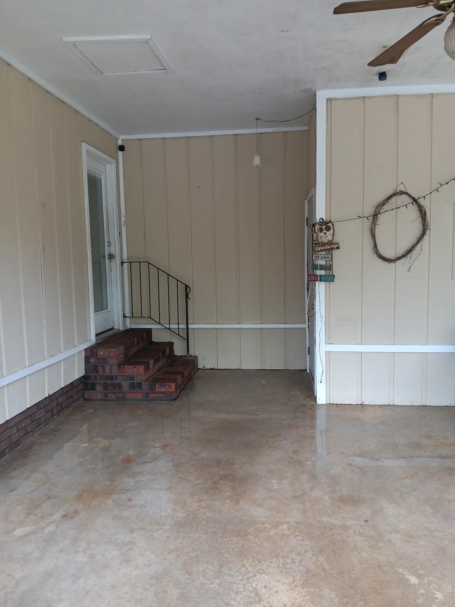 Porch and exterior maintenance